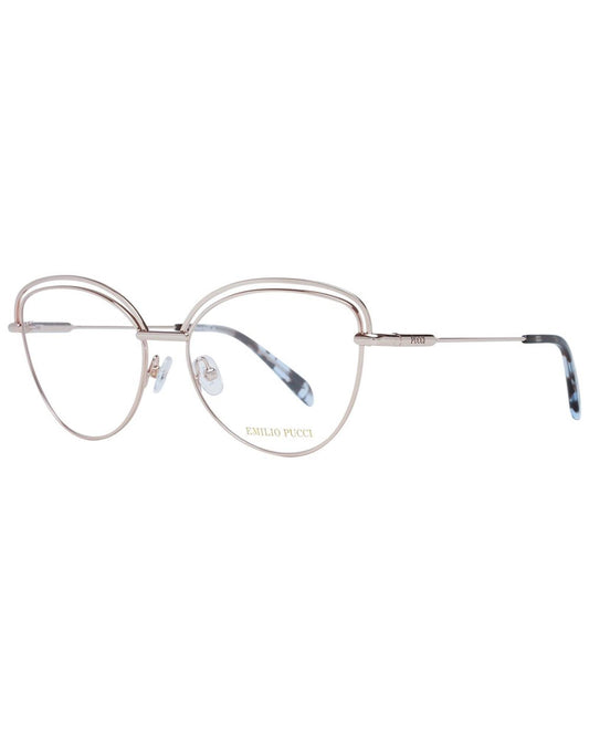 Emilio Pucci Women's Rose Gold  Optical Frames - One Size