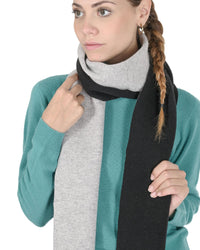 Crown of Edinburgh Cashmere Women's Luxury Cashmere Wool Womens Scarf - Made in Italy in Multicolor - One Size