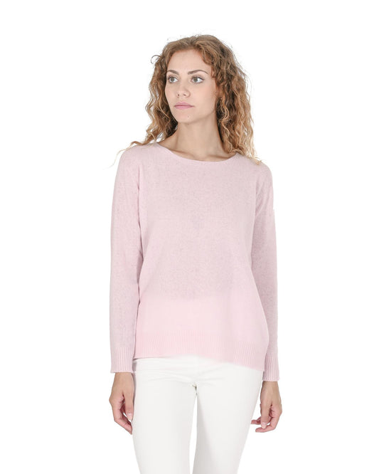 Square Neck Cashmere Sweater - M