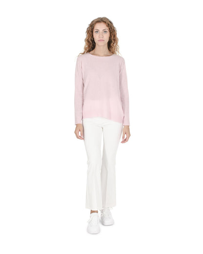 Square Neck Cashmere Sweater - XL