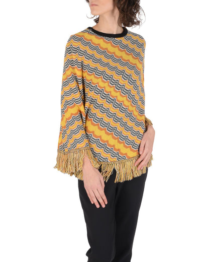 Wool Poncho - One Size