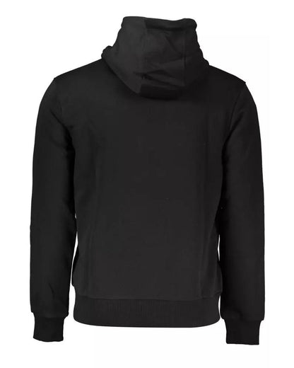 Cavalli Class Men's Black Cotton Sweater - XL