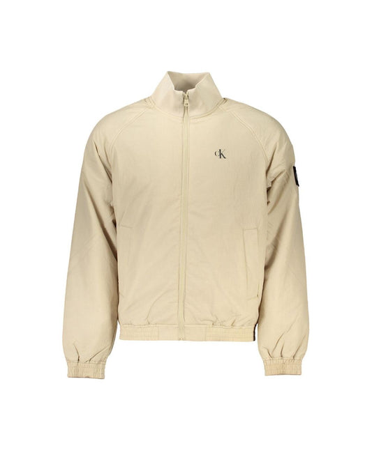 Calvin Klein Men's Beige Polyamide Jacket - L