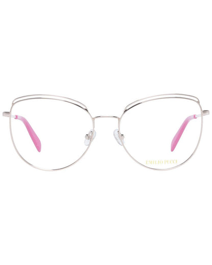 Emilio Pucci Women's Rose Gold  Optical Frames - One Size