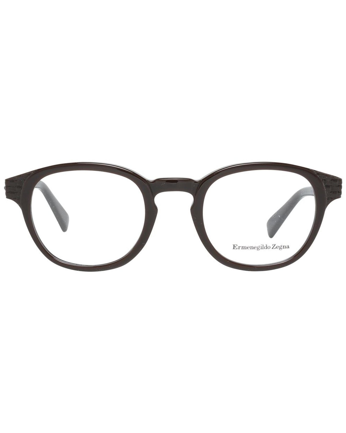 Ermenegildo Zegna Men's Brown  Optical Frames - One Size