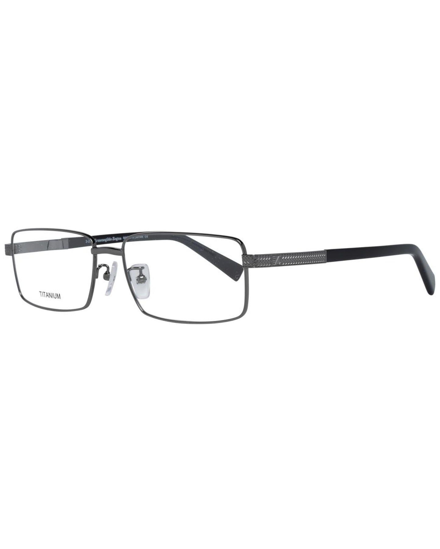 Ermenegildo Zegna Men's Gray  Optical Frames - One Size