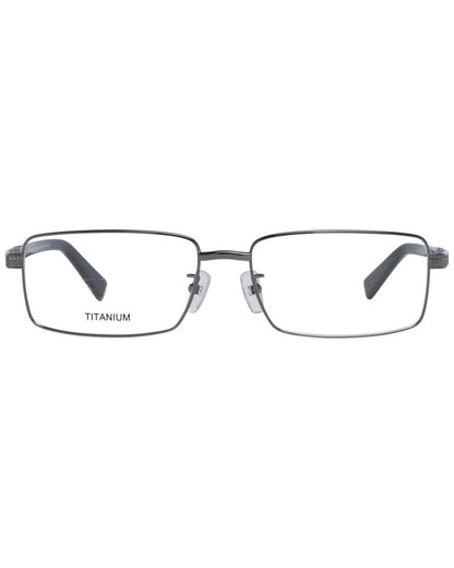 Ermenegildo Zegna Men's Gray  Optical Frames - One Size