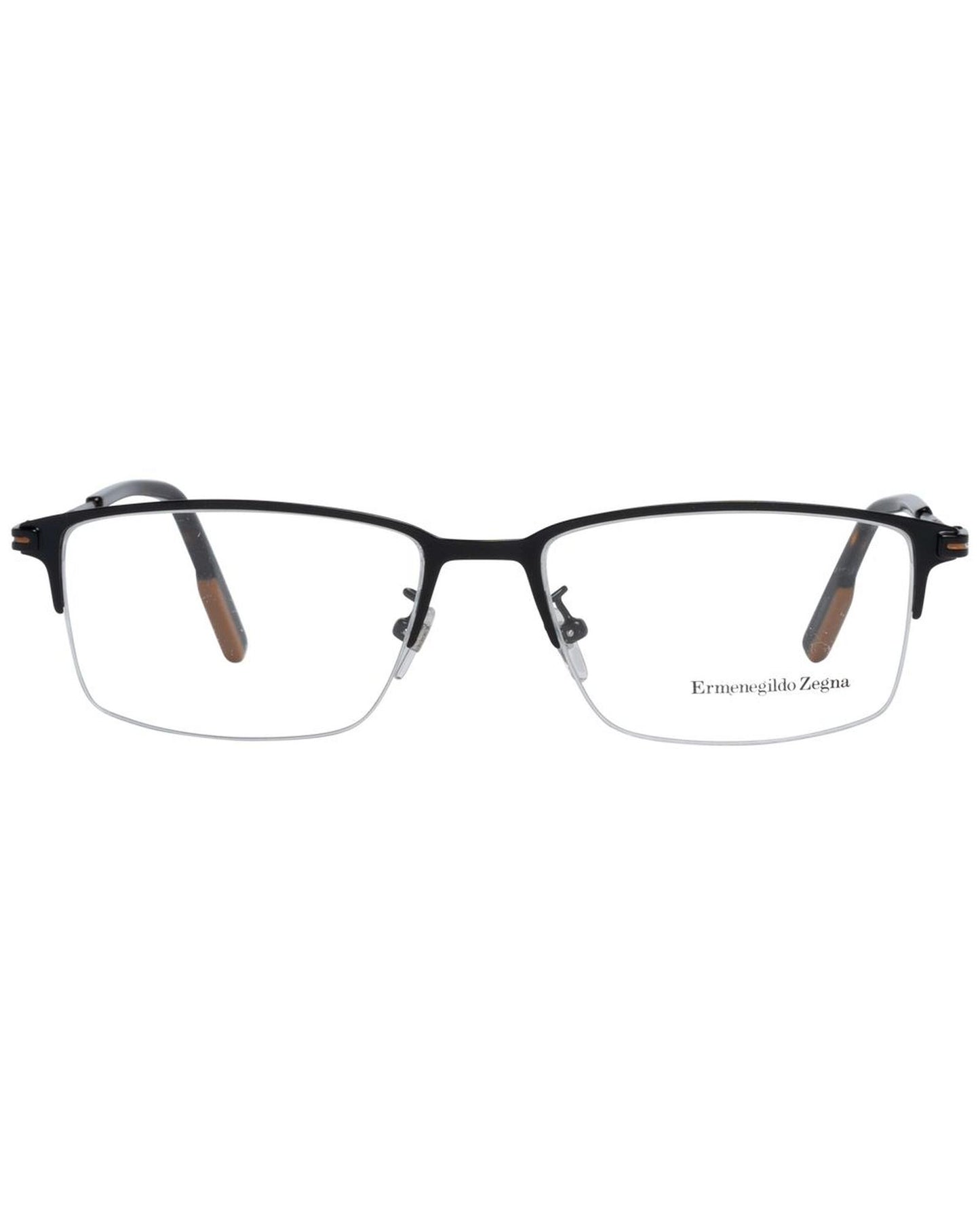 Ermenegildo Zegna Men's Black  Optical Frames - One Size