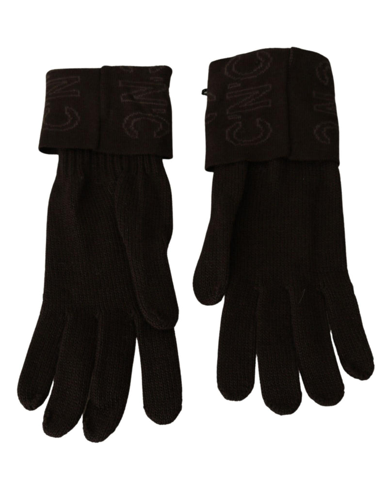 Knitted Logo Detail Gloves One Size Women