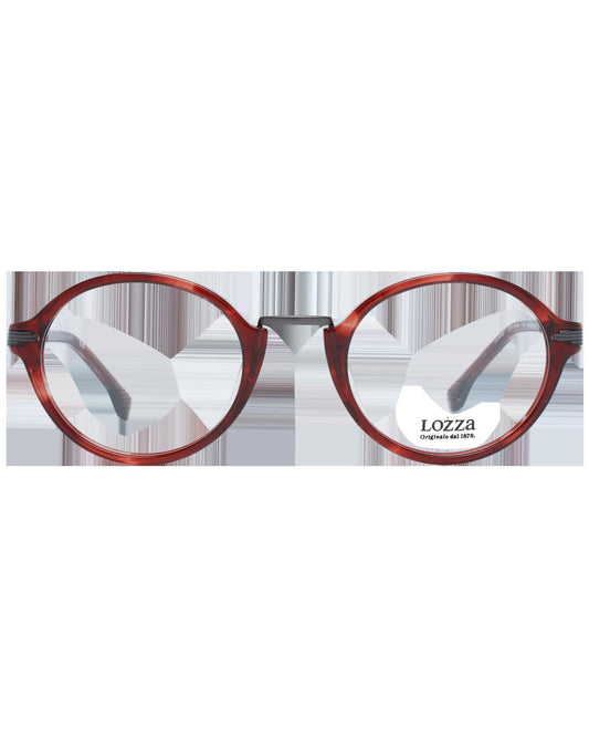 Lozza Unisex's Burgundy Unisex Optical Frames - One Size