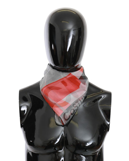 CoSTUME NATIONAL CNC Silk Scarf Bandana Hat One Size Women