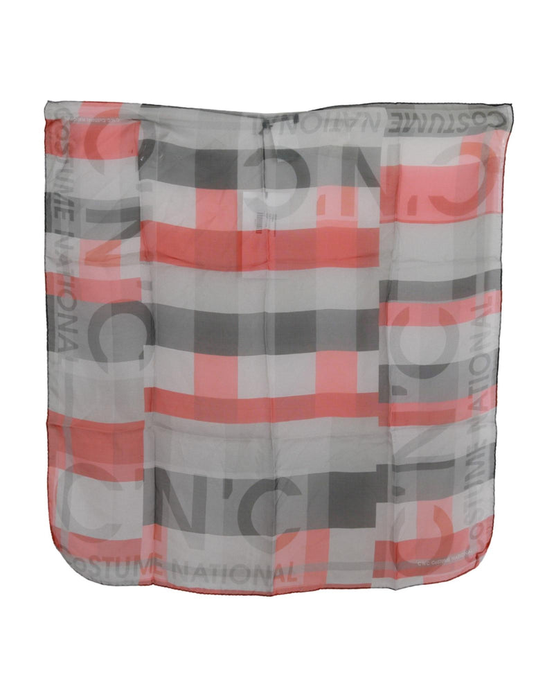 CoSTUME NATIONAL CNC Silk Scarf Bandana Hat One Size Women