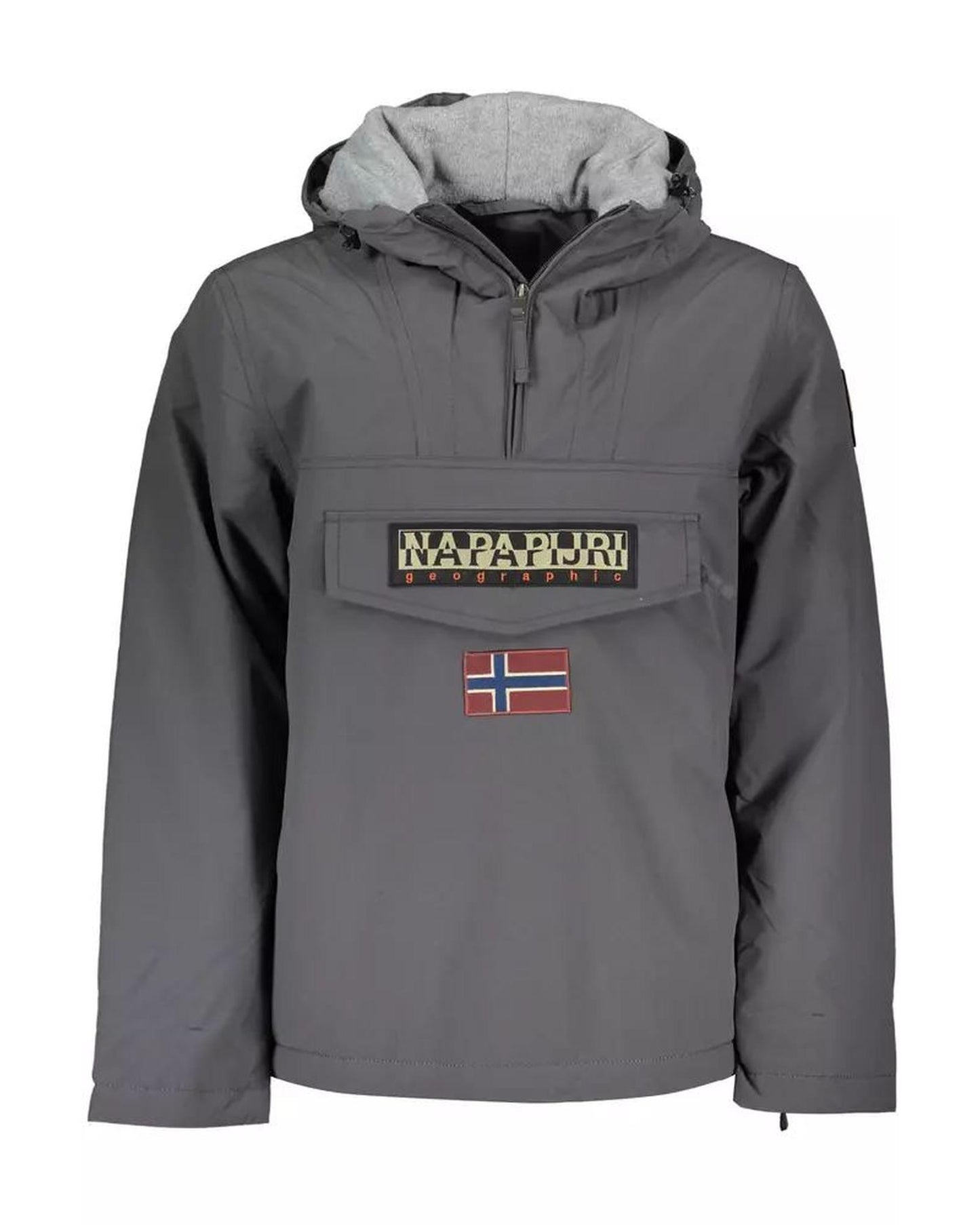 Napapijri Men's Gray Polyamide Jacket - 2XL