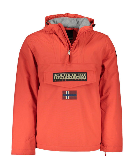 Napapijri Men's Red Polyamide Jacket - M