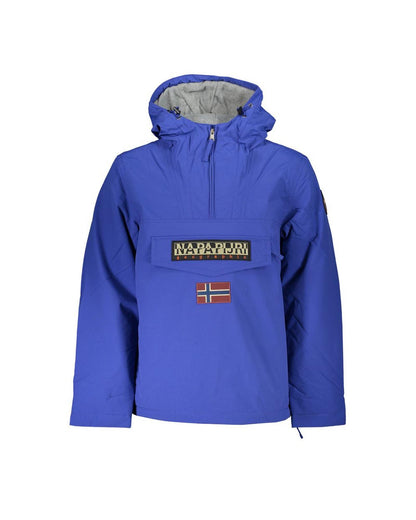 Napapijri Men's Blue Polyamide Jacket - M