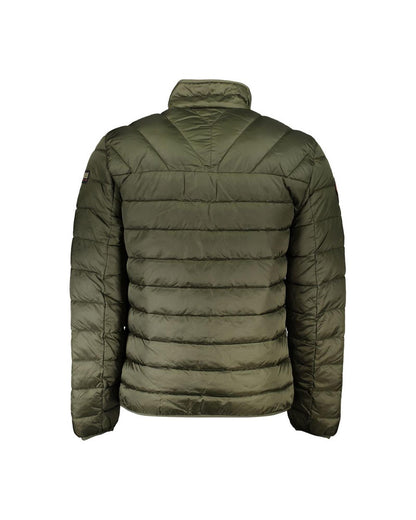 Napapijri Men's Green Polyamide Jacket - L