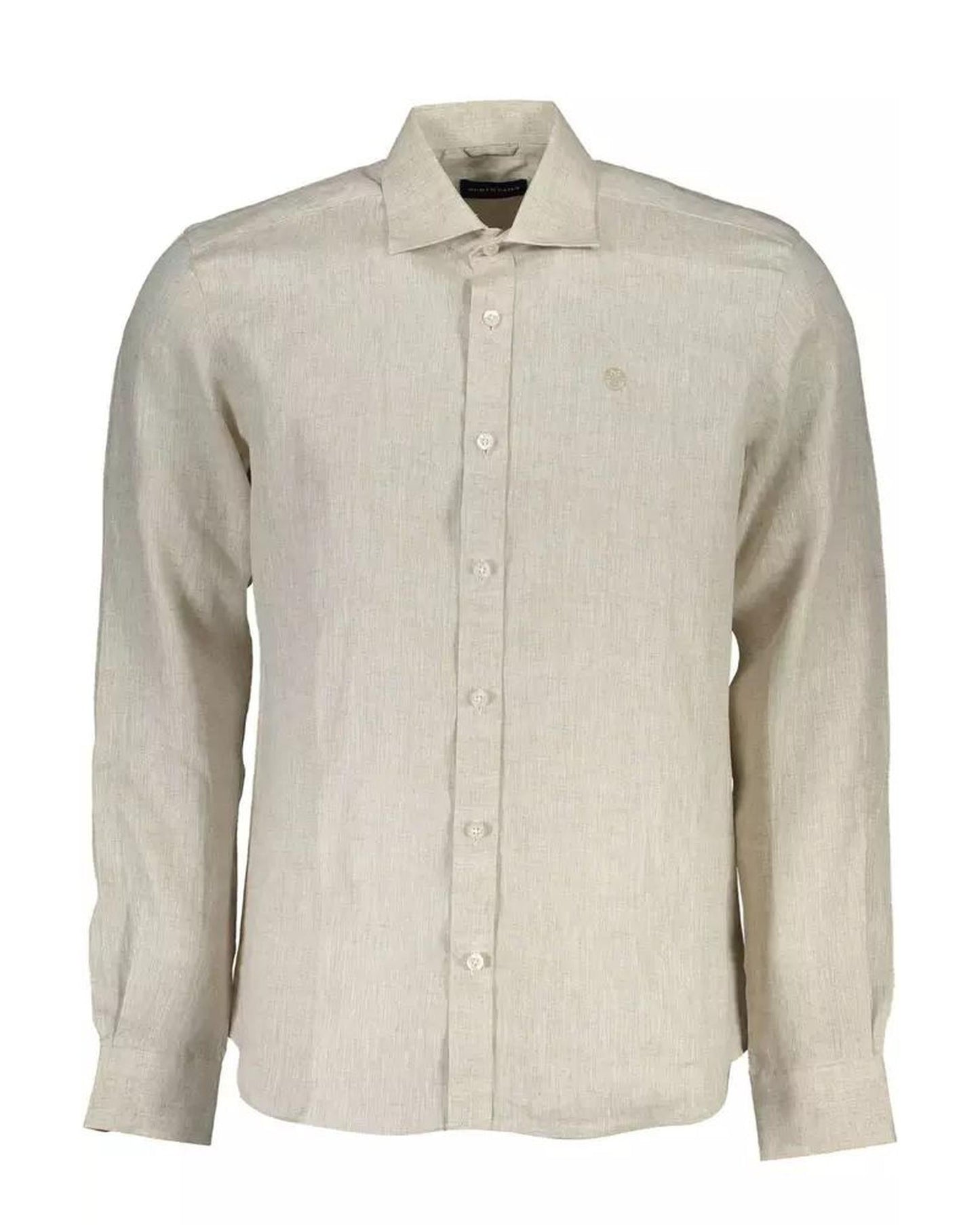 North Sails Men's Beige Linen Shirt - L