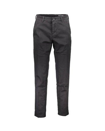 North Sails Men's Black Cotton Jeans & Pant - W32 US