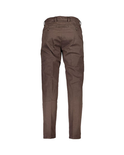 North Sails Men's Brown Cotton Jeans & Pant - W30 US