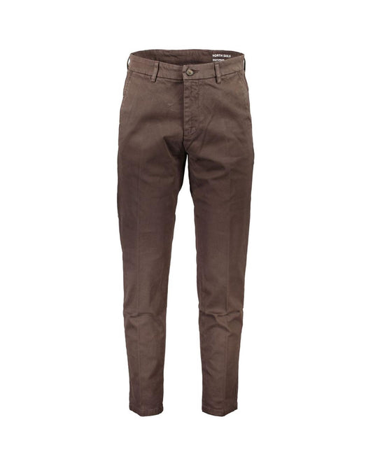 North Sails Men's Brown Cotton Jeans & Pant - W33 US