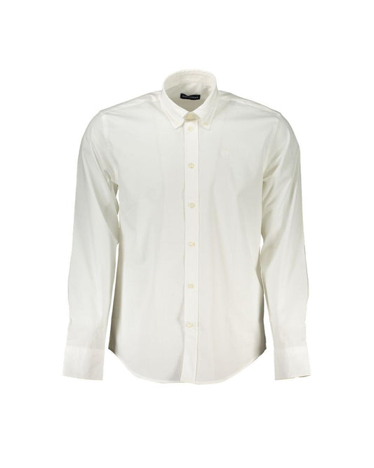 North Sails Men's White Cotton Shirt - L