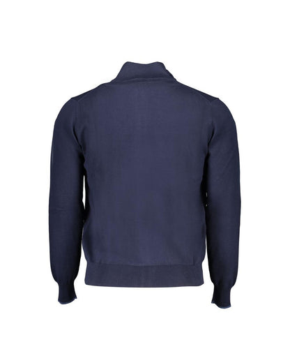 North Sails Men's Blue Cotton Sweater - M