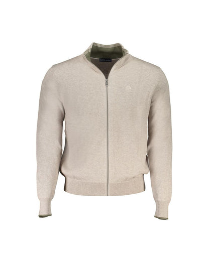 North Sails Men's Beige Cotton Sweater - M