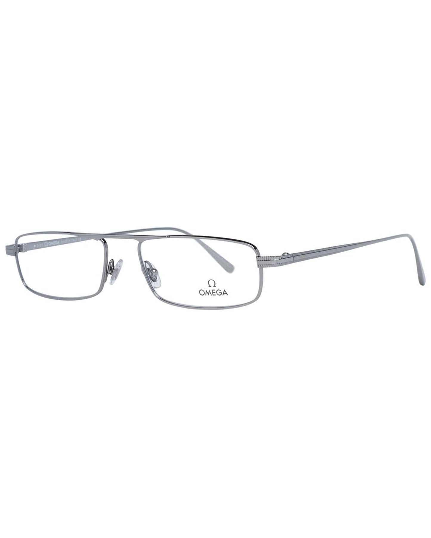 Omega Men's Gray  Optical Frames - One Size