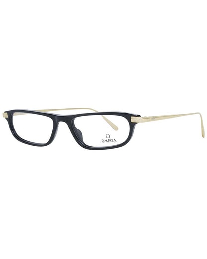 Omega Unisex's Black Unisex Optical Frames - One Size