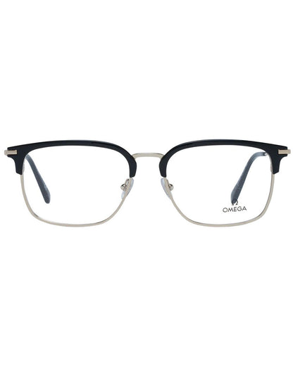 Omega Men's Black  Optical Frames - One Size