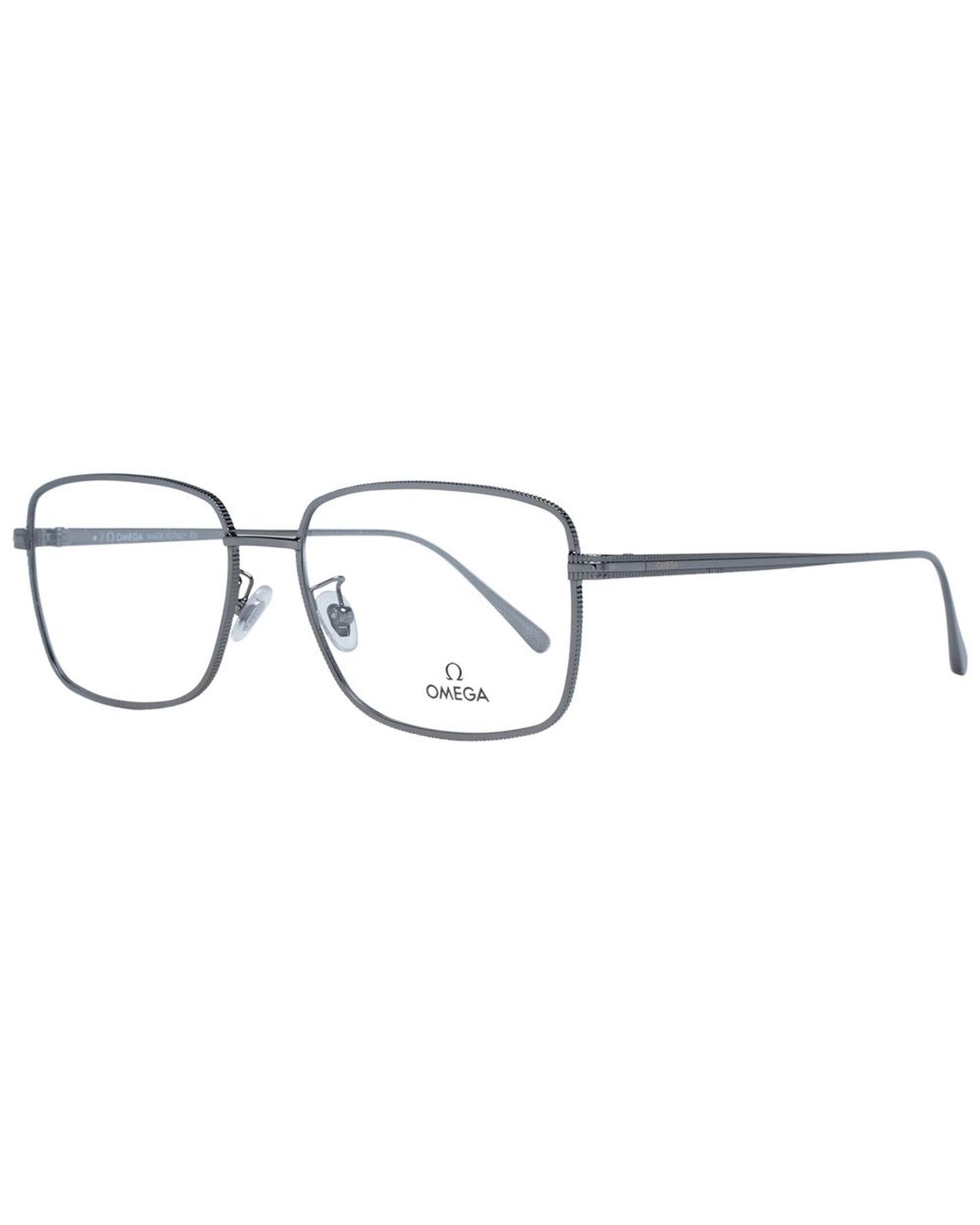 Omega Men's Gray  Optical Frames - One Size