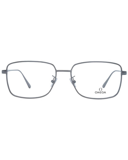 Omega Men's Gray  Optical Frames - One Size