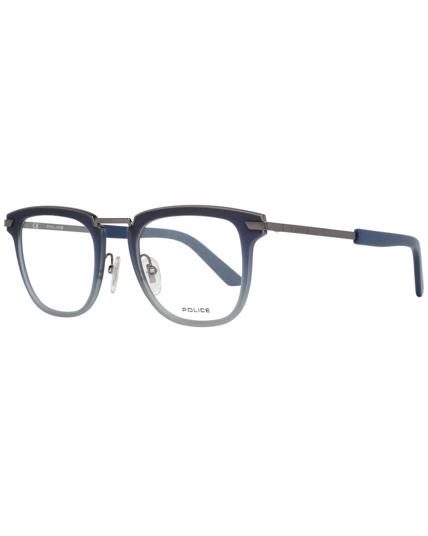 Police Men's Gray  Optical Frames - One Size