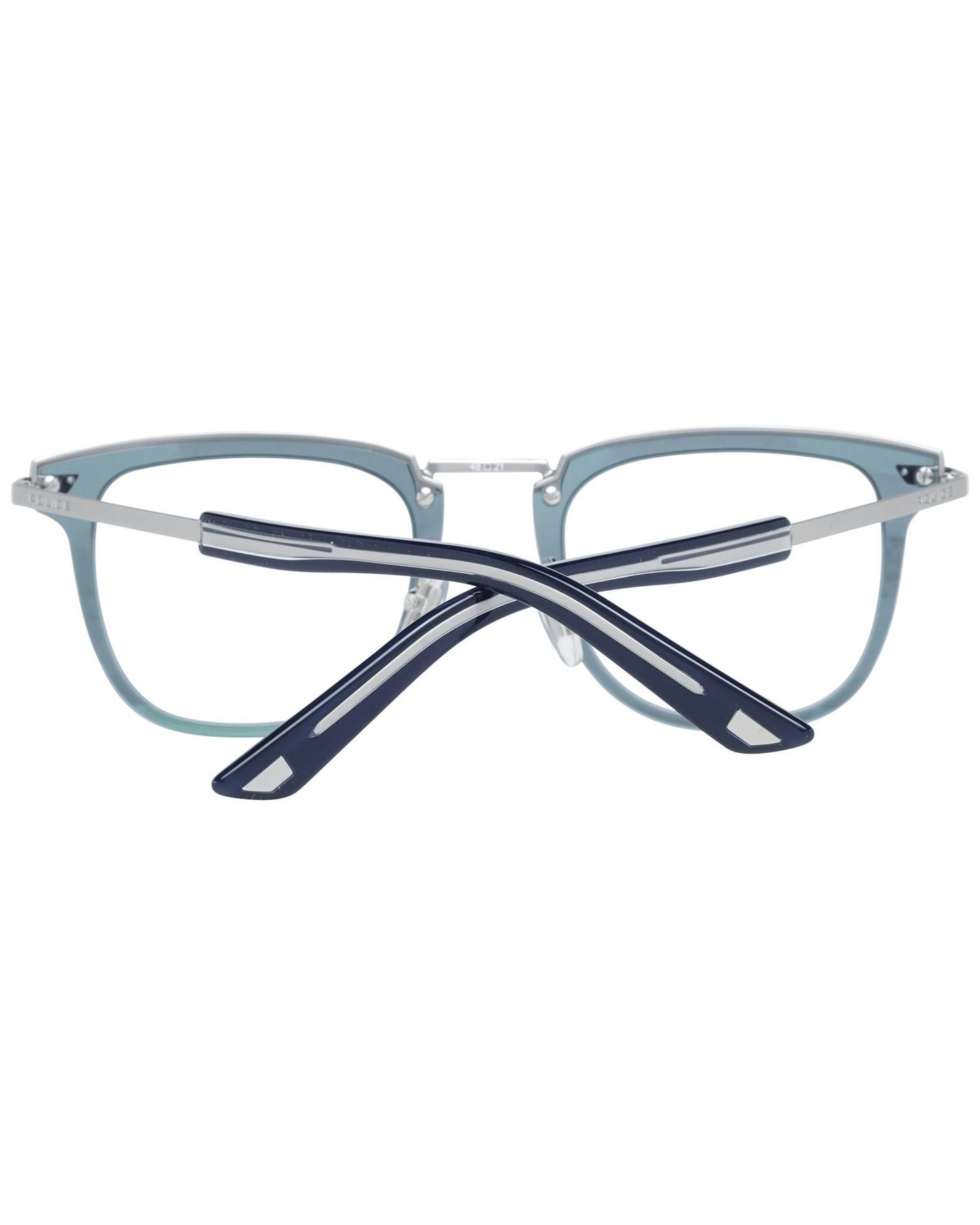 Police Men's Silver  Optical Frames - One Size