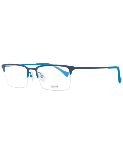 Police Men's Blue  Optical Frames - One Size