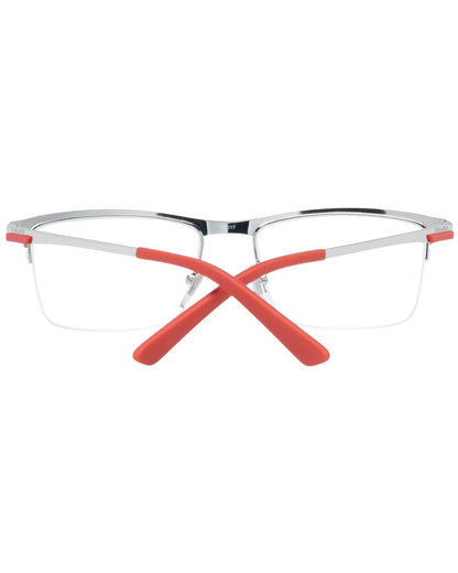 Police Men's Red  Optical Frames - One Size