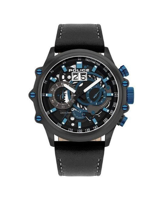 Police Men's Black  Watch - One Size