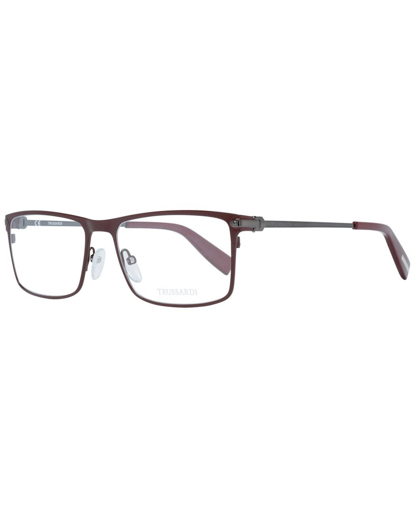 Trussardi Men's Burgundy  Optical Frames - One Size