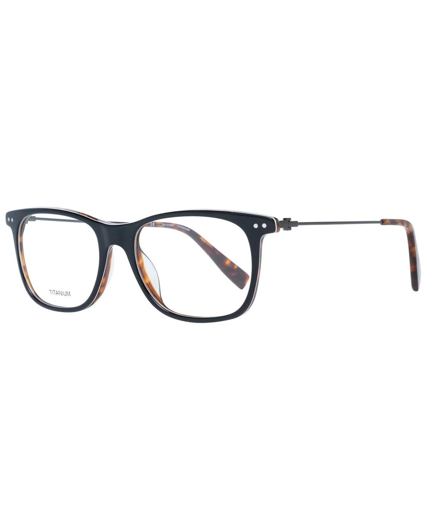 Trussardi Men's Black  Optical Frames - One Size