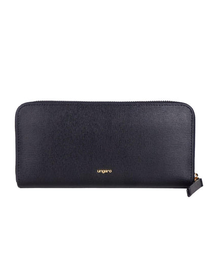 Ungaro Women's Black Leather Wallet - One Size