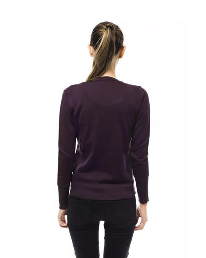 Ungaro Fever Women's Purple Wool Sweater - 44 IT