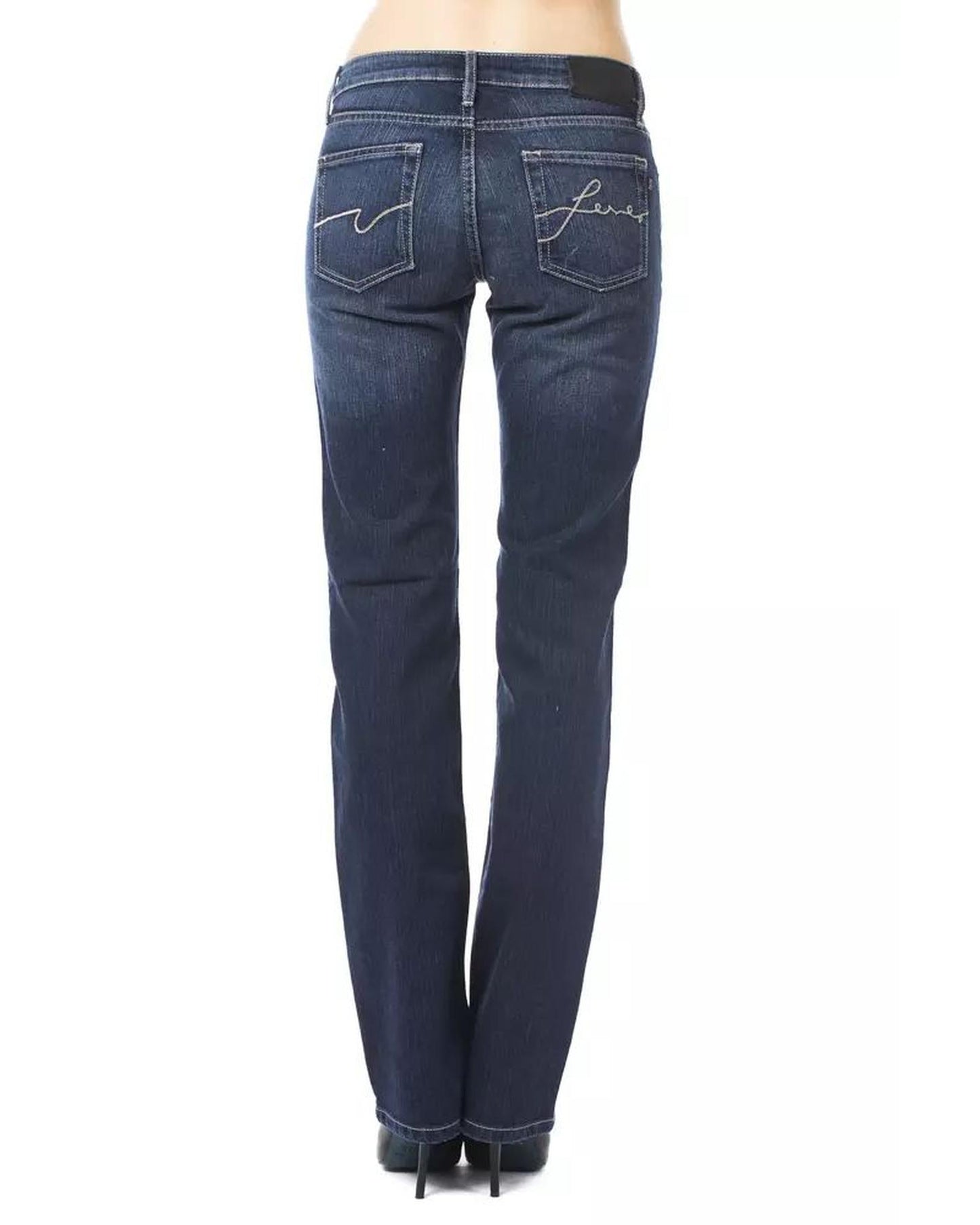 Ungaro Fever Women's Blue Cotton Jeans & Pant - W32 US