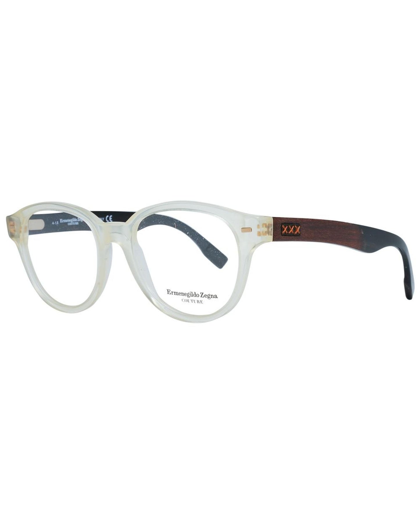 Zegna Couture Men's Transparent  Optical Frames - One Size