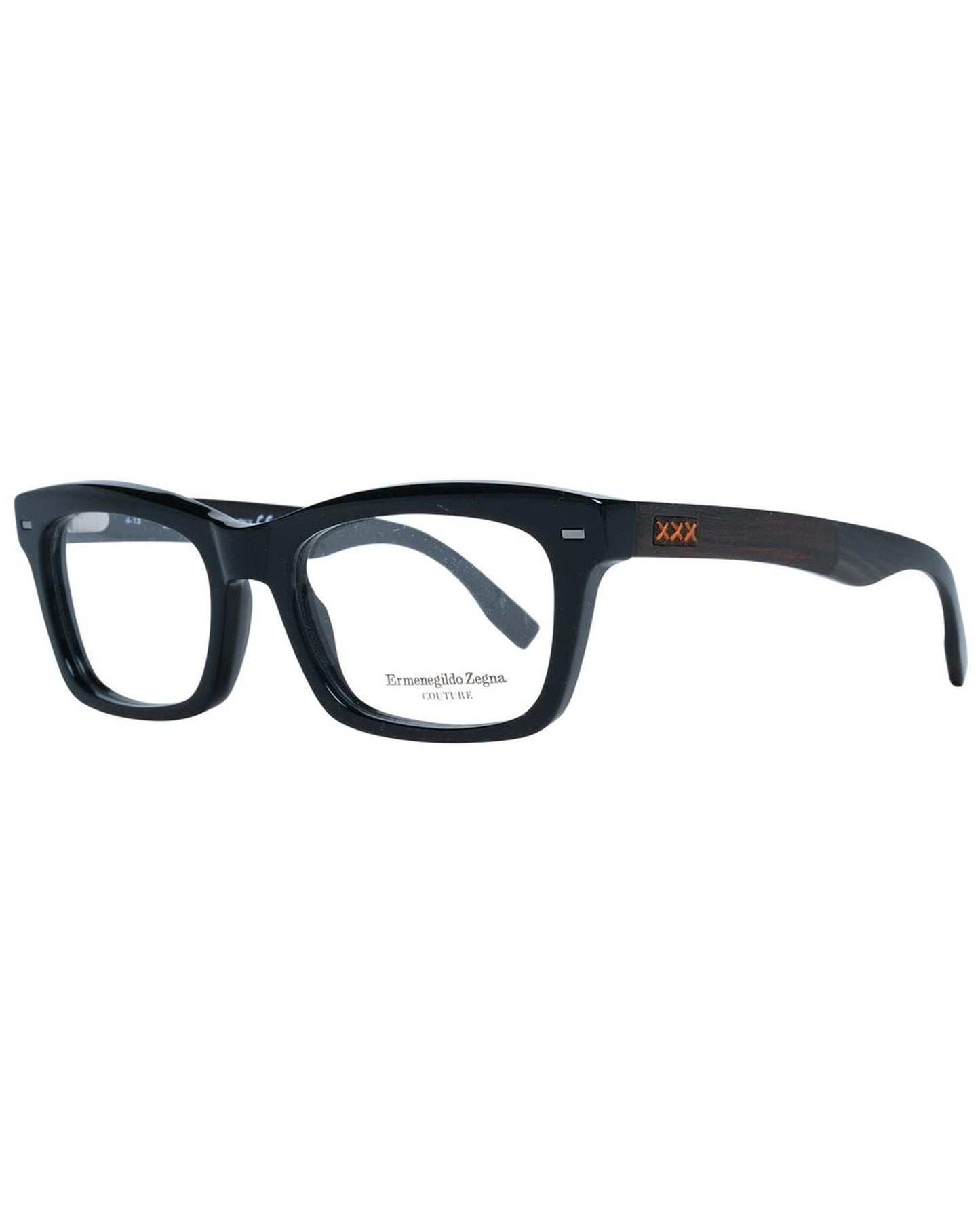 Zegna Couture Men's Black  Optical Frames - One Size