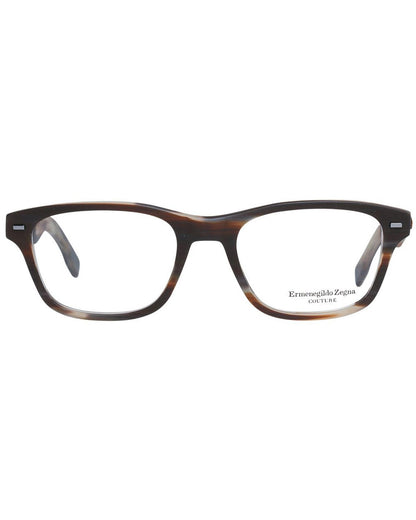 Zegna Couture Men's Brown  Optical Frames - One Size