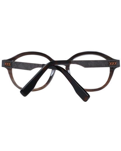 Zegna Couture Men's Brown  Optical Frames - One Size