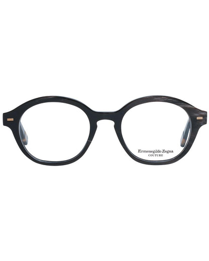 Zegna Couture Men's Brown  Optical Frames - One Size