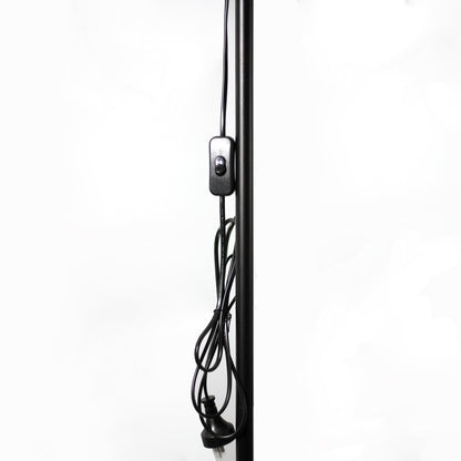 Ora Black Adjustable Floor Lamp - 158cm Metal Frame