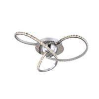 Irie Dimmable 3 Lights LED Ceiling Light - Chrome