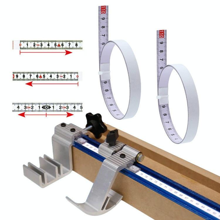 Self-adhesive Steel Ruler with 5m Tape Measure